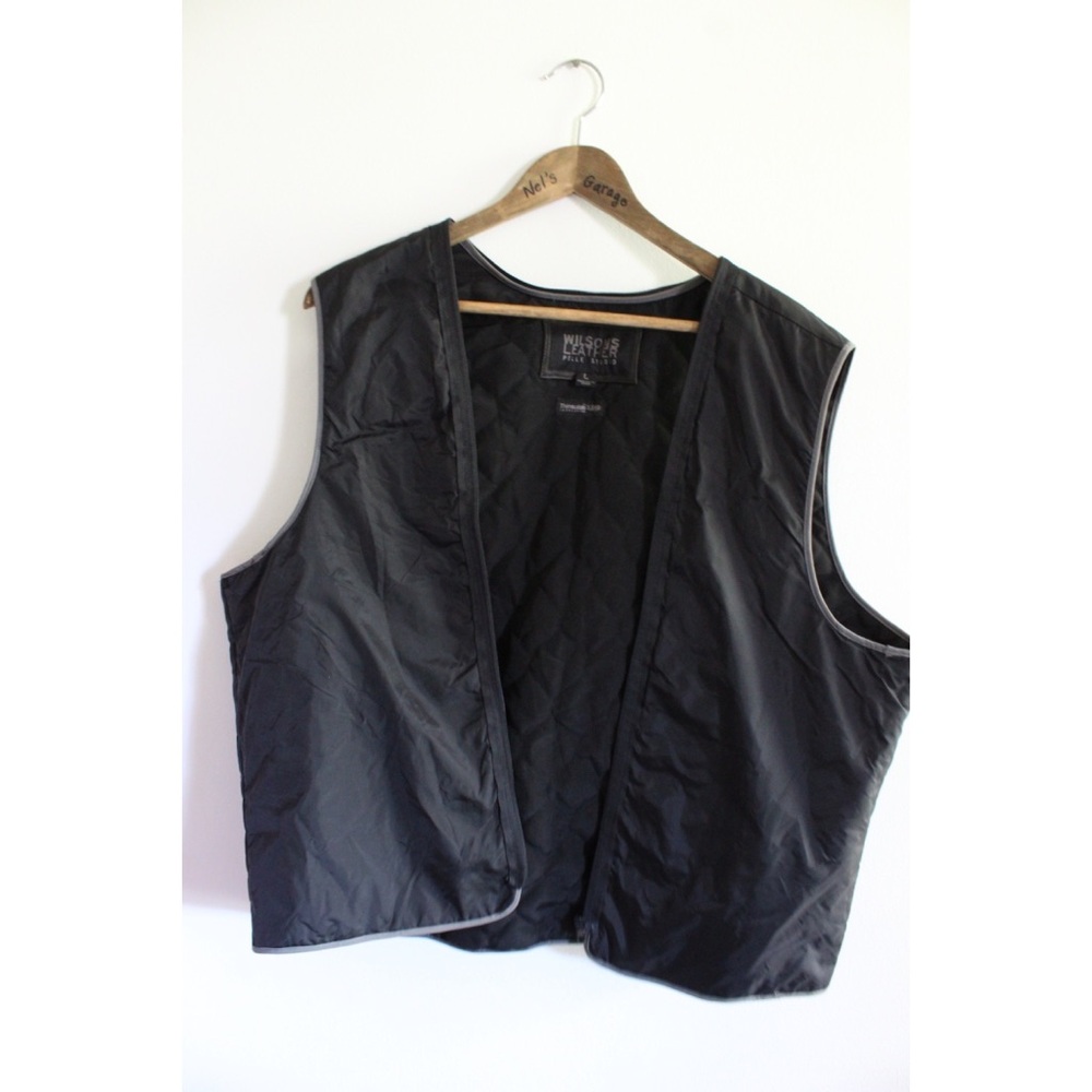 3M Thinsulate Vest Wrap Around for Wilson’s Leather Jacket Large Preowned
